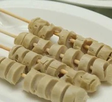 Fried Wheat Gluten Skewers