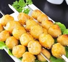 Iron Plate Chicken Meatballs