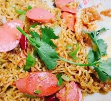 Stir-Fried Instant Noodles