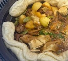 Pork Rib and Chicken Foot Stew