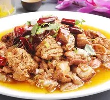 Stewed Fish Offal in Sauce