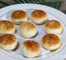 Crispy Pork Sausage Buns