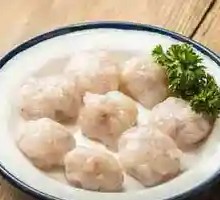 Hand-Beaten Lamb Meatballs
