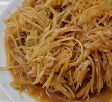 Sour Cabbage and Potato Strips