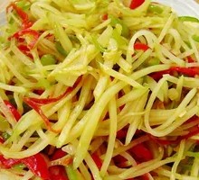Tree Pepper Potato Shreds