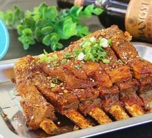 Hand-held Lamb Ribs