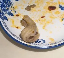 Black fish slices