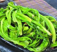 Iron Plate Oil Lettuce