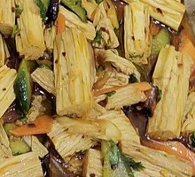 Stir-fried Bamboo Shoots with Seasoning