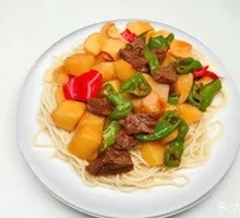 Beef and Potato Noodles