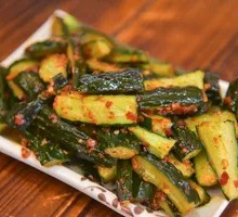 Spicy Cucumber Strips