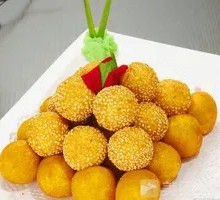 Taro Sweet Potato Balls