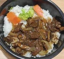 Black Pepper Beef Rice