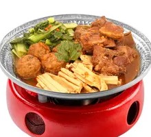 Spicy Braised Pork Ribs Four-Style Pot