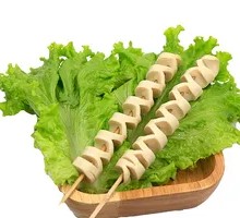Fried Wheat Gluten Skewers