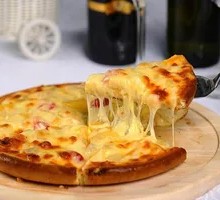 Corn and Ham Pizza