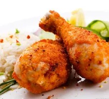 Golden Chicken Leg Rice