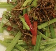 Celery and Shredded Pork