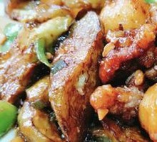 Dry-Fried Eggplant Strips