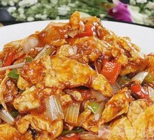 Sauce Stir-Fried Eggs