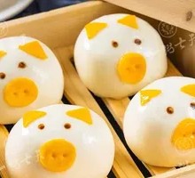 猪猪奶黄包