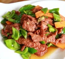 青椒炒牛肉