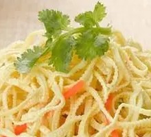 Cold Tofu Noodles Salad