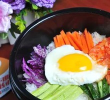 辣白菜拌饭