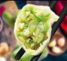 Cucumber and Egg Dumplings
