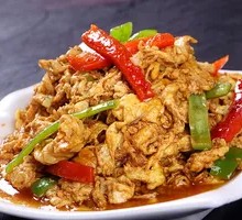 Sauce Stir-Fried Eggs