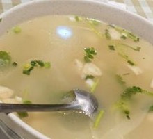 Shrimp Ball and Old Cucumber Soup