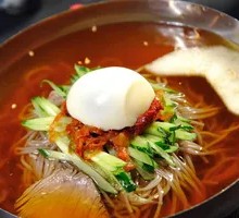 Authentic Korean Cold Noodles