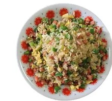 Duck Intestine Fried Rice