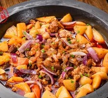 Tendon and Brain Hot Pot