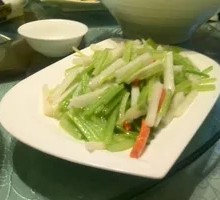 Bitter Melon and Yam Stir-Fried with Mushrooms