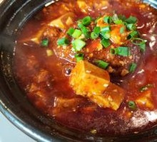 Mapo Tofu Lion's Head