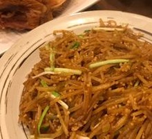Fried Potato Shreds with Millet and Pork Crumbs
