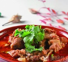 Tofu and Lamb Hot Pot