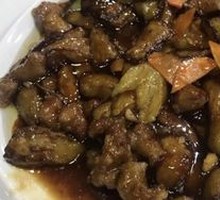 Braised Pork and Eggplant