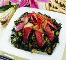 Stir-fried Pork with Dried Cucumber