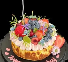 Basque Cheese Birthday Cake