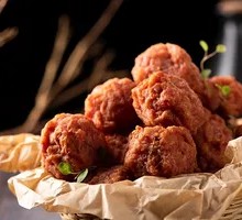 Fried Pork Meatballs