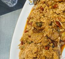 Stewed Fish Offal in Sauce