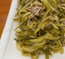 Sour Cucumber Shredded Pork