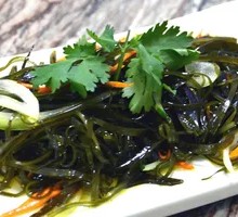 Thin seaweed strips