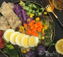 Grilled Cod Salad