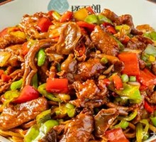 Plum Blossom Pork and Chicken Mix Rice