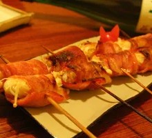 Crispy Bacon-Wrapped Enoki Mushrooms