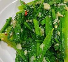 Garlic Stir-Fried Rapeseed Greens