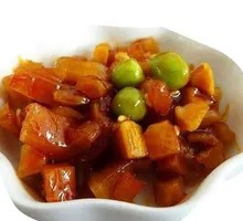 Spicy Oil Radish Cubes